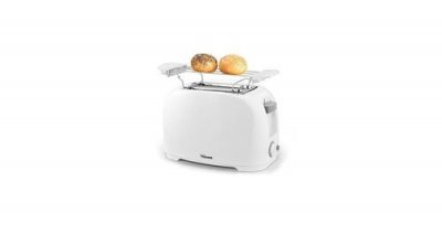 TRISTAR Grille-pain  BR-1013 &ndash; 2 fentes courtes &ndash; Blanc