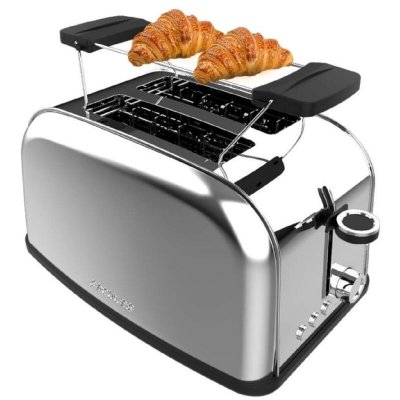CECOTEC Grille-pain verticaux Toastin' time 850 Inox 