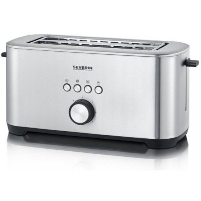 SEVERIN Grille pain xxl avec fonction bagel  at 2621 1400 w inox 