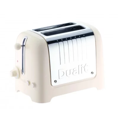 DUALIT Grille-pains 2 fentes 1200w cr&egrave;me - 26273 26273