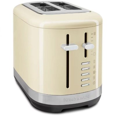 KITCHENAID Grille-pains 2 fentes 980w beige cr&egrave;me - 5KMT2109EAC - 