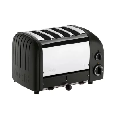 DUALIT Grille-pains 4 fentes noir  47035 