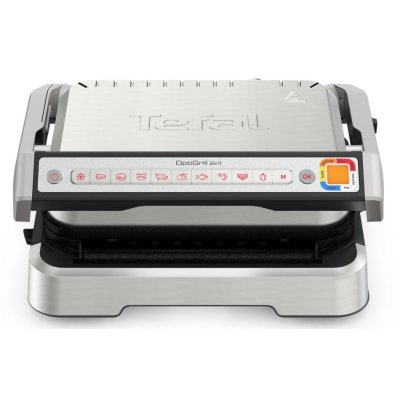 TEFAL Grille-viande 2100w acier inoxydable  GC772D10 