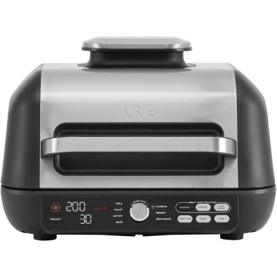 NINJA Grille-viande d'int&eacute;rieur et plancha  Foodi MAXPRO AG651EU Noir