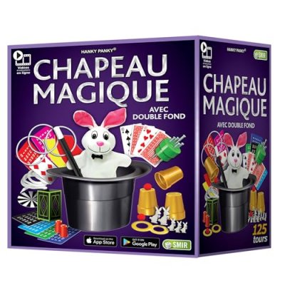 CARTAMUNDI Grimaud Jeux de Soci&eacute;te-Mon Premier Chapeau Magique-125 Tours, 8904,