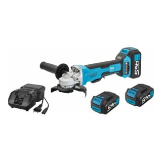 HAZET Grindille &agrave; angle de la batterie 18V 9233-7 / 4 2x batterie 5.0 ah