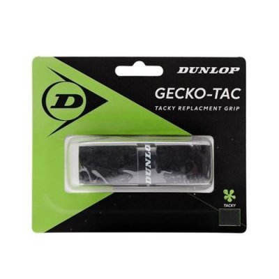  Grip de tennis - Rechange Dunlop Gecko-Tac - noir - TU