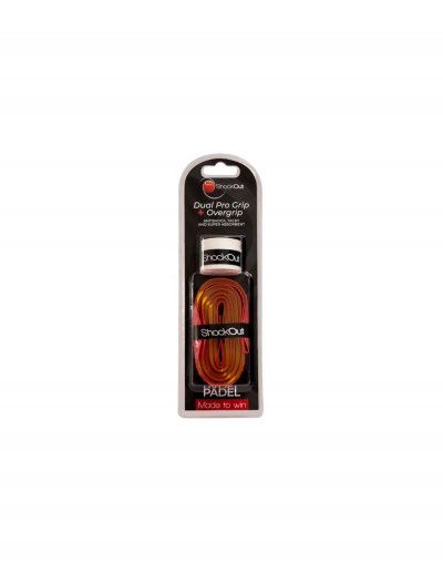 SHOCKOUT Grip + Overgrip  - Rouge - Surgrip padel taille UNICA