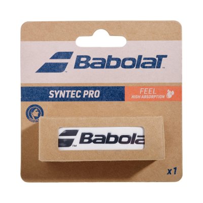 BABOLAT Grip Raquette De Tennis  Syntec Pro Grip Blanc Blanc 20759