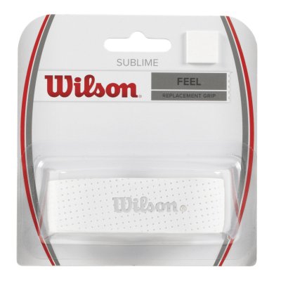 WILSON Grip raquette de tennis Sublime grip blanc Blanc taille : UNI r&eacute;f : 87468