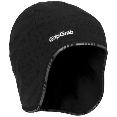 GRIPGRAB  - Aviator Windproof Deep Winter Skull Cap - Bonnet Black - L