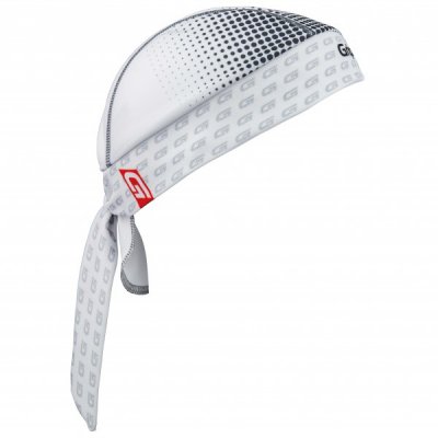GRIPGRAB  - Bandana - Bonnet de cyclisme taille One Size, gris/blanc