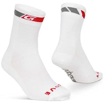 GRIPGRAB  Mixte Socken High Cut Sock Chaussettes, Blanc - Blanc, M EU