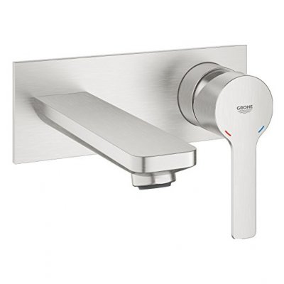 GROHE  19409DC1 Lineare Mitigeur 2 trous lavabo, Supersteel, Taille M