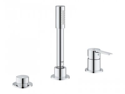 GROHE  19965001 Lineare Mitigeur 3 trous Montage sur baignoire, Chrome