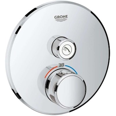 GROHE  29118000 Fa&ccedil;ade Thermostatique pour Installation, Chrome