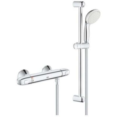 GROHE  34557001 Grohtherm 1000 Mitigeur Thermostatique Ensemble de Douche, Chrome
