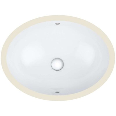GROHE  Bau Ceramic Vasque &agrave; encastrer par-dessous, blanc, 39423000,