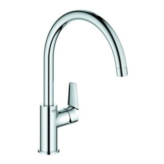 GROHE  BauEdge mitigeur d'&eacute;vier 31367001 chrome, bec haut orientable