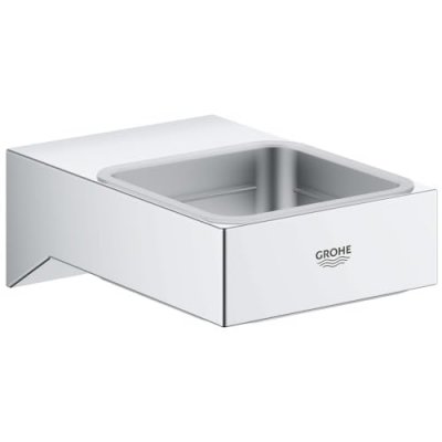GROHE  Cadre Support Selection Cube 40865000 (Import Allemagne), Chrom&eacute;
