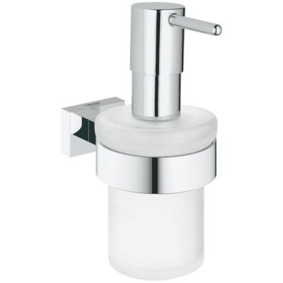 GROHE  Essentials Cube Distributeur de savon avec support, 40756001,