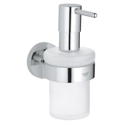 GROHE  essentials Distributeur de savon avec support Argent - 40448001