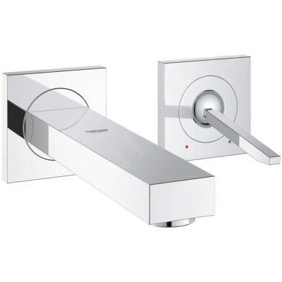 GROHE  Eurocube Joy chrome,  Eurocube Joy 2 trous, saillie 171 mm