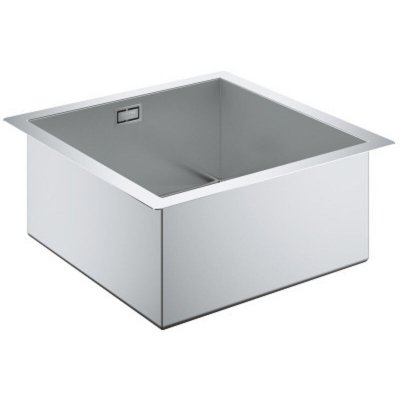 GROHE  Evier inox K700 45-S 1 bac sans egouttoir Lxl: 464x464mm