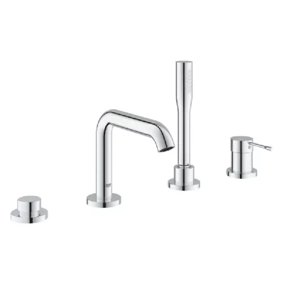 GROHE  Fa&ccedil;ade pour mitigeur bain/douche 4 trous ESSENCE Chrom&eacute; 19578001 