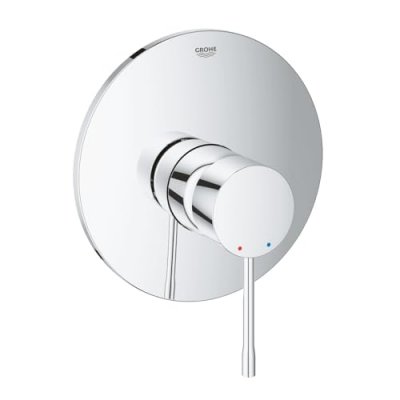 GROHE  Fa&ccedil;ade pour Mitigeur Monocommande Douche Essence 19286001, Argent (Import Allemagne)