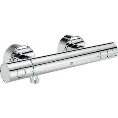 GROHE  - Grohtherm 1000 Cosmopolitan m Mitigeur thermostatique Douche inox mat 34065DC2