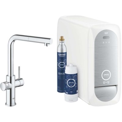 GROHE  Kit de demarrage avec mitigeur bec L Blue Home 31539000