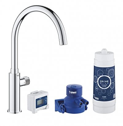 GROHE  Kit de d&eacute;marrage  Blue Pure Mono Chrom&eacute; 30387000 (Import Allemagne)