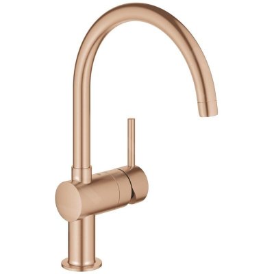 GROHE  Minta, mitigeur monocommande &eacute;vier, Warm Sunset bross&eacute; (32917DL0) 
