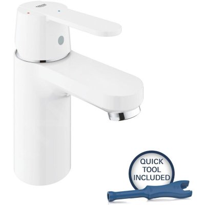 GROHE  Mitigeur monocommande Lavabo Taille S Get Blanc 23586LS0