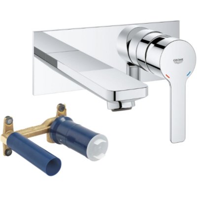 GROHE  - Mitigeur mural lavabo Lineare Taille m, chrome