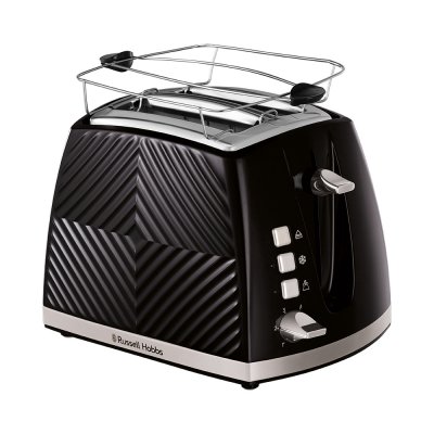 Groove 26390-56 - Grille-pain - 2 tranche - 2 Emplacements - noir