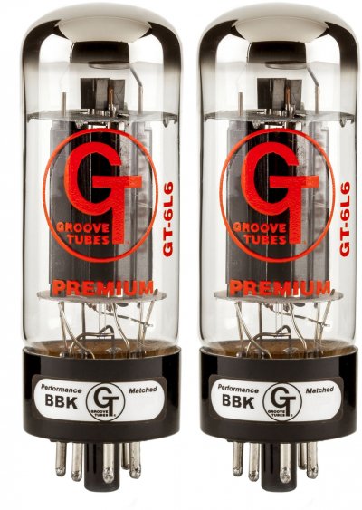 GROOVE TUBES  GT-6L6-S MED DUET lampes de puissance