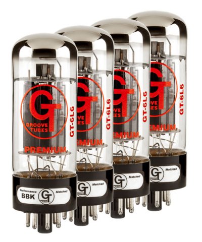 GROOVE TUBES  GT-6L6-S MED QUARTET lampes de puissance