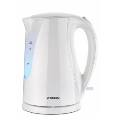 GROSSAG  - wk 22.00 - bouilloire electrique, 2200 watts, blanc