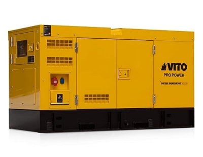 VITO Groupe electrog&egrave;ne 30kVA Diesel Triphas&eacute; Monophas&eacute; Autonomie 13h 