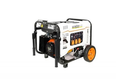 MECAFER Groupe Electrog&egrave;ne 5500W maxi 4 temps 13HP max 420cc MF6600 HD