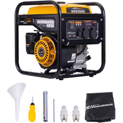 MAXPEEDINGRODS Groupe &eacute;lectrog&egrave;ne &agrave; l'essence 3,5KW 4 temps g&eacute;n&eacute;rateur Inverter pour Garage
