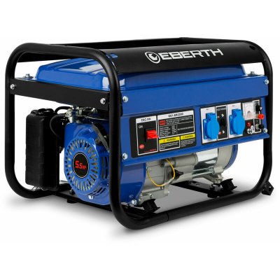EBERTH Groupe &eacute;lectrog&egrave;ne -  - 2200 Watt - Essence - Manuel - Monophas&eacute;