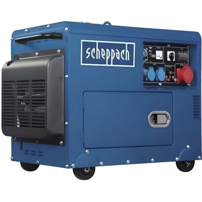 SCHEPPACH Groupe &eacute;lectrog&egrave;ne  SG5200D 5000W 418 cm&sup3; - Diesel - 5906222903