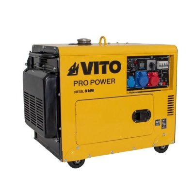 VITO Groupe &eacute;lectrog&egrave;ne  8 KVA 6500W Diesel silencieux