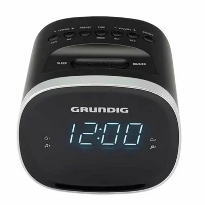GRUNDIG  SCN230 - Radio-r&eacute;veil - 1.5 Watt - noir 