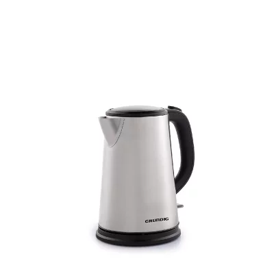 GRUNDIG  WK 5620 - Bouilloire - 1.7 litres - 2.2 kWatt - inox/noir