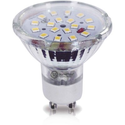 HOMEPLUSS GSC - led GU10 - 4.6W blanc chaud - Transparente
