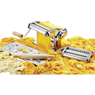 IMPERIA GSD-Haushaltsger&auml;te 20 615 Pastaia Italiana Set de p&acirc;tes Argent&eacute; 38 x 30 x 18 cm